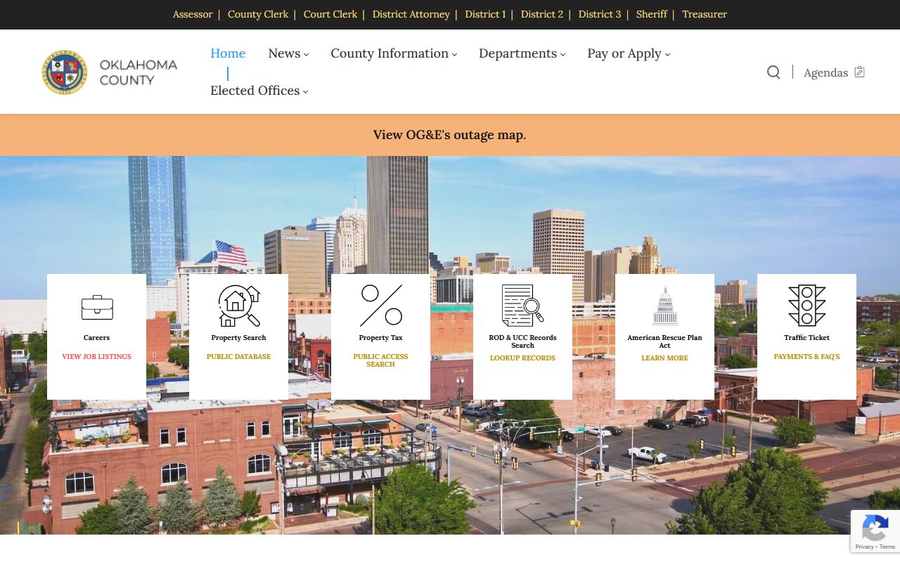 Edmond white pages Oklahoma County resource page