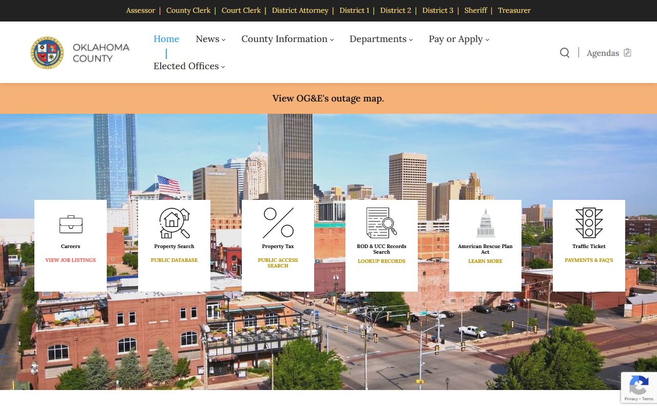 Oklahoma County inmate lookup tool for white pages searches