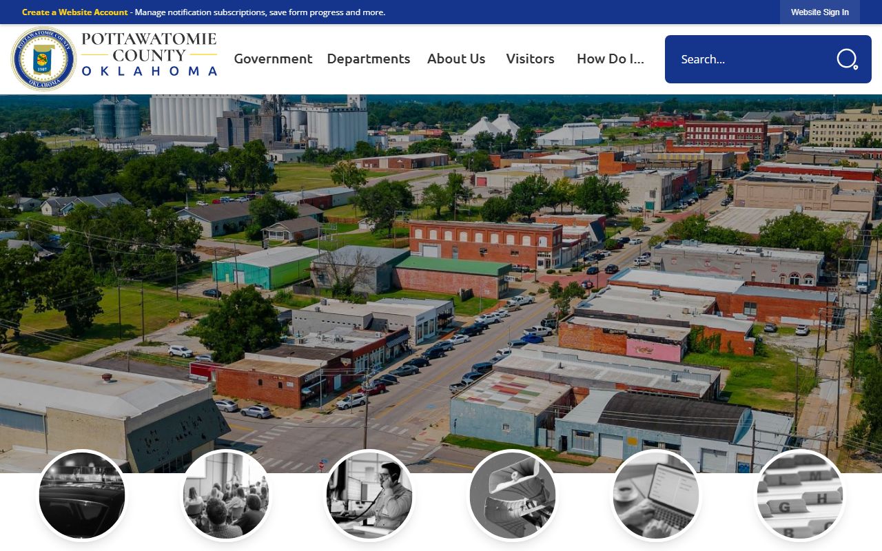 Shawnee white pages Pottawatomie County clerk records